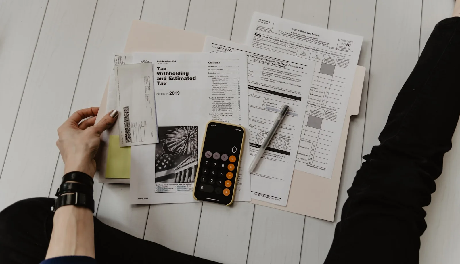 Immigration legal documents